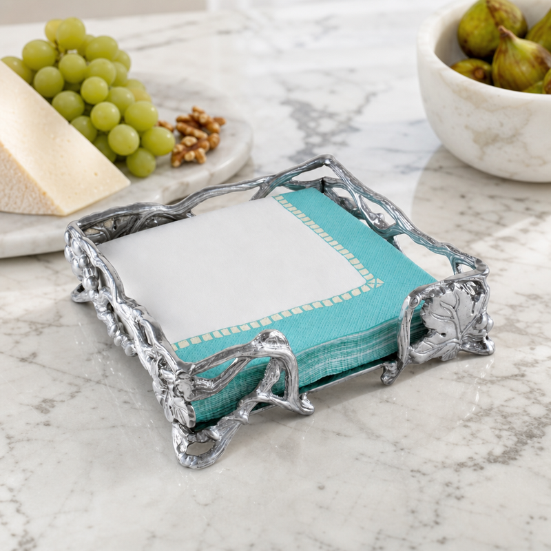 Grape Open Vine Napkin Box, photo 17 of 20