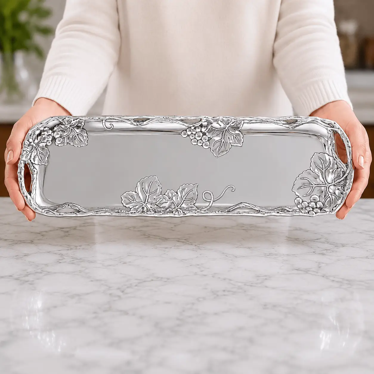 Grape Vineyard Oblong Tray, photo 9 of 12