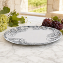 Grape 12 Round Plate by Arthur Court Designs