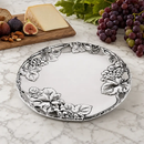 Grape 12 Round Plate by Arthur Court Designs