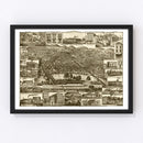 Vintage Map of Reading, Pennsylvania 1881
