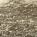 Vintage Map of Reading, Pennsylvania 1898