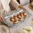 Fleur-De-Lis Acanthus Oblong by Arthur Court Designs