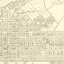 Vintage Map of Palo Alto, California 1924