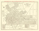 Vintage Map of Palo Alto, California 1924