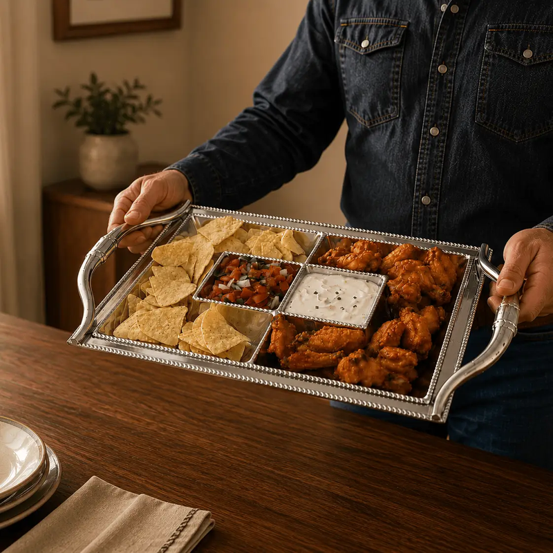 Longhorn Entertainment Tray, photo 10 of 12