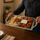 Longhorn Entertainment Tray by Arthur Court Designs