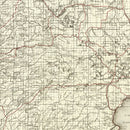 Vintage Map of Tahoe National Forest 1925
