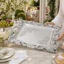 Bunny Large Platter by Arthur Court Designs