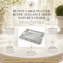 Bunny Large Platter by Arthur Court Designs