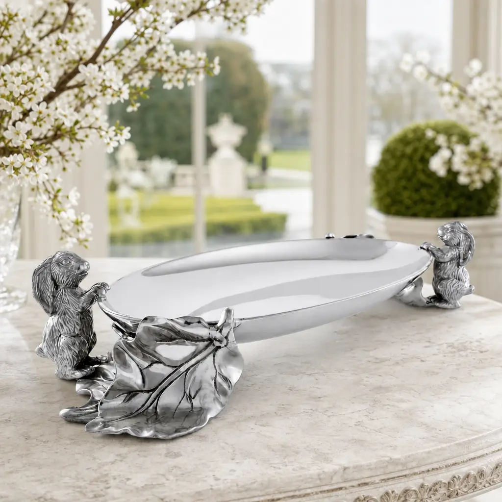 Bunny Centerpiece Tray, photo 2 of 15