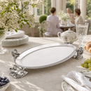 Bunny Centerpiece Tray by Arthur Court Designs