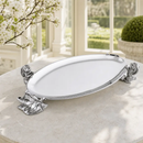 Bunny Centerpiece Tray by Arthur Court Designs