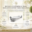 Bunny Centerpiece Tray by Arthur Court Designs