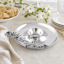 Butterfly and Dogwood Chip and Dip by Arthur Court Designs