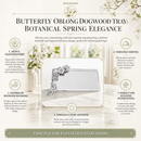 Butterfly Oblong Dogwood Tray by Arthur Court Designs