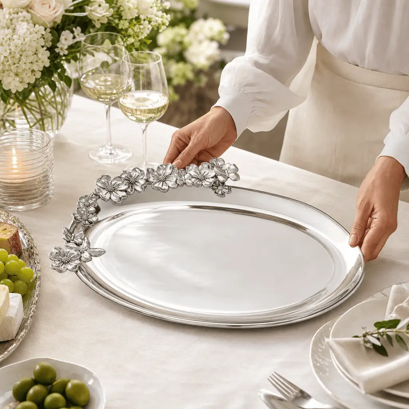 Butterfly Dogwood Platter, photo 4 of 5