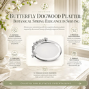 Butterfly Dogwood Platter by Arthur Court Designs