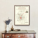 Vintage Map of Pomona, California 1926