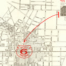 Vintage Map of Pomona, California 1926