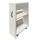 3 Tier Wooden Floor Standing Bookcase with Slide Out Drawer Storage by HouseOfZazla