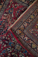 2x2.5 Vintage American Sarouk Square Rug Mat