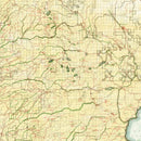 Vintage Map of Tahoe National Forest 1916
