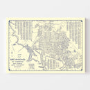 Vintage Map of Richmond, California 1920
