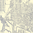 Vintage Map of Richmond, California 1920