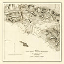Vintage Map of Santa Monica, California 1892