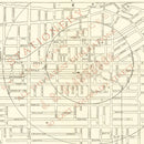 Vintage Map of Pasadena, California 1893