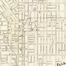 Vintage Map of Pasadena, California 1902