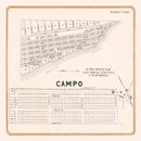 Vintage Map of Encinitas, California 1912