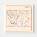 Vintage Map of Rancho Santa Fe, California 1912