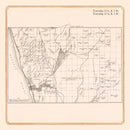 Vintage Map of Rancho Santa Fe, California 1912
