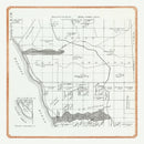 Vintage Map of Carlsbad, California 1912