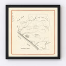 Vintage Map of Camp Pendleton, 1912