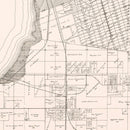 Vintage Map of Chula Vista, California 1912