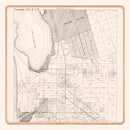 Vintage Map of Chula Vista, California 1912