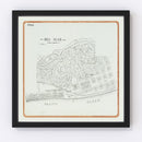 Vintage Map of Del Mar, California 1912