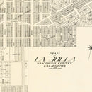 Vintage Map of La Jolla, California 1912