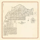 Vintage Map of La Jolla, California 1912
