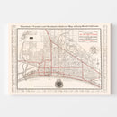 Vintage Map of Long Beach, California 1913