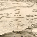 Vintage Map of Redlands, California 1882