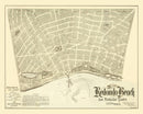 Vintage Map of Redondo Beach, California 1888
