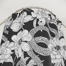 "Garden in Gray" Cloth Shower Curtain