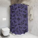 "Moth Kingdom" Cloth Shower Curtain