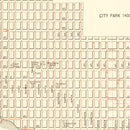 Vintage Map of San Diego, California 1891