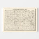 Vintage Map of Day County, South Dakota 1898