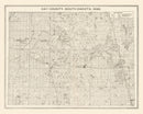 Vintage Map of Day County, South Dakota 1898